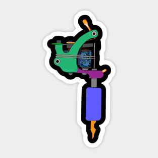 Tattoo Machine Sticker